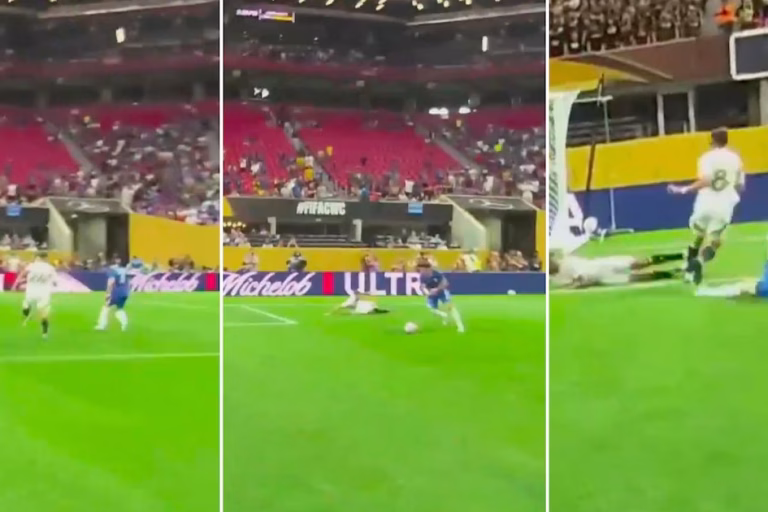 La jugada del gol de Pedro Neto para el Chelsea en el Mundial de Clubes vista desde la cámara del árbitro