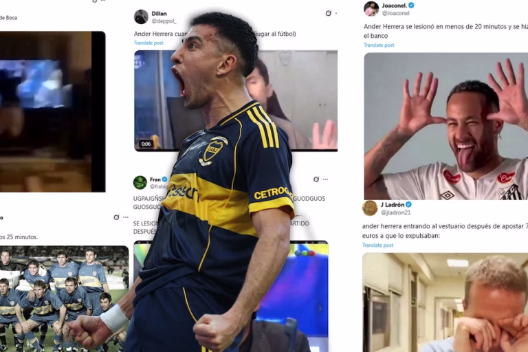 Memes destacados del empate entre Boca y Benfica: el gran primer tiempo, Ander Herrera, Otamendi y los focos