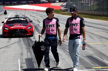 Franco Colapinto y Pierre Gasly