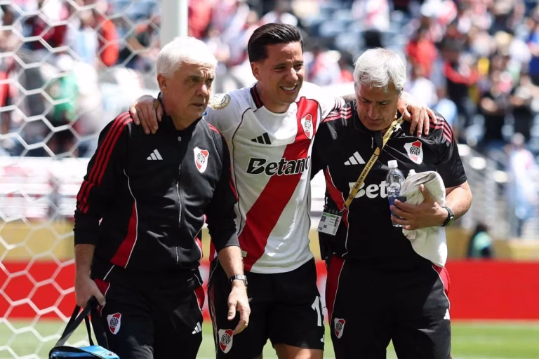 Driussi se lesiona y River lo confirma: ¿adiós al Mundial de Clubes para el delantero?