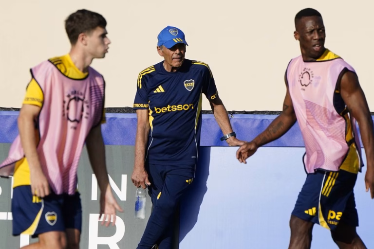 Russo se siente optimista tras la práctica en Boca y revela pistas sobre el posible 11 titular
