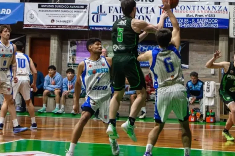 Básquet: Ciclista venció a Echagüe y se posiciona como escolta