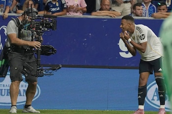El delantero francés del Real