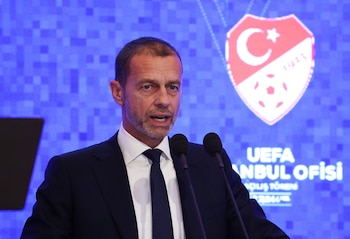 El presidente de la UEFA