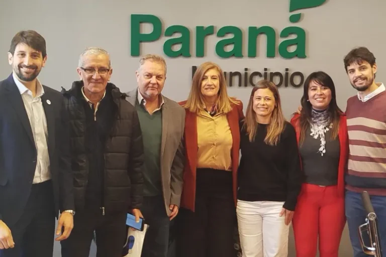 La intendenta Rosario Romero se reunió con el presidente de la LPF, Alejandro Schneider