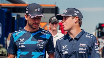Franco Colapinto y Pierre Gasly