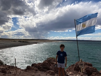 De pequeño, en una de