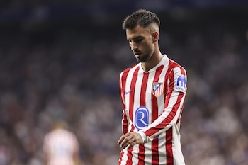El jugador del Atlético de