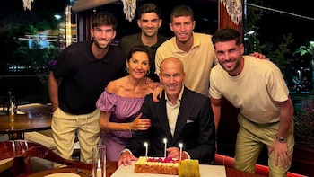 Los cuatro hijos de Zidane