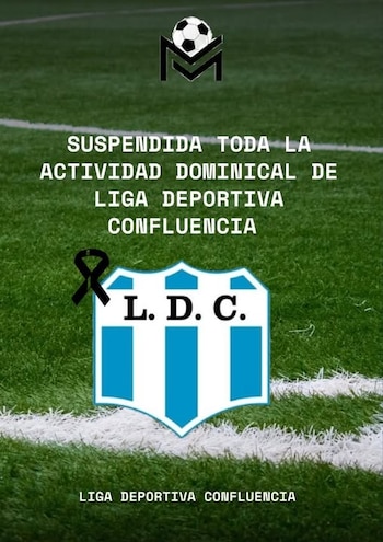 La Liga Deportiva Confluencia decidió