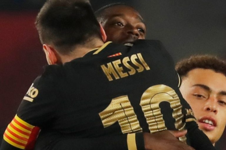 Gesto de Leo con Dembélé tras su Balón de Oro: el francés le agradeció a la Pulga y Leo respondió en redes