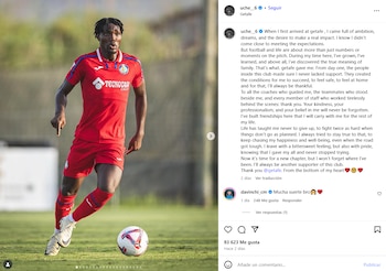 Palabra por palabra: Uche "copió