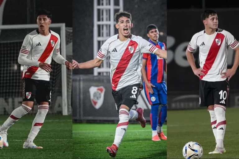 Van los pibes: quiénes son los juveniles de River vs. Atlético Tucumán