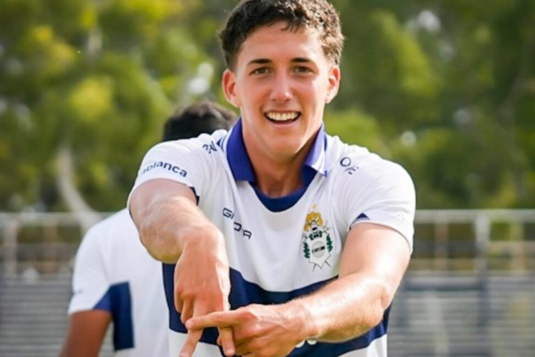 El otro Barros Schelotto que va a jugar contra River: “No me molesta ser el hijo de Guillermo”