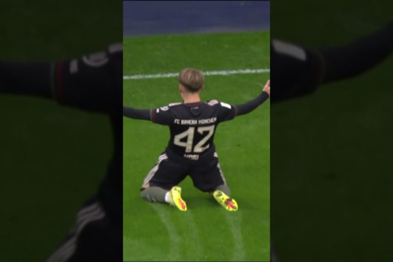 Video: ¡GOLAZO DE LA JOYA DE 17 AÑOS! Lennart Karl selló la goleada del Bayern de esta manera… | #Shorts