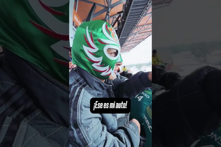 Video: EN MODO ESPECTADOR: Russell se infiltró en la tribuna para ver las prácticas del GP México | #Shorts