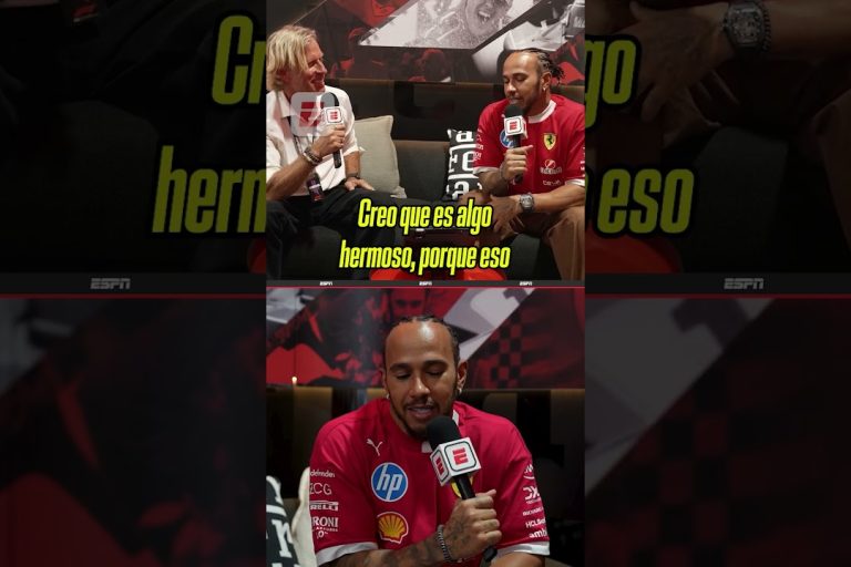 Video: “LO EXTRAÑO TANTO”, la emoción de Hamilton al recordar a Roscoe, su fiel compañero | #Shorts