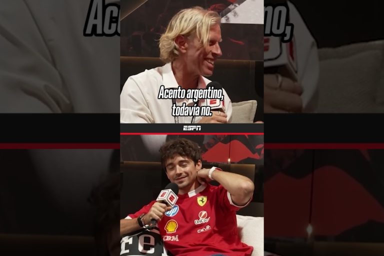 Video: FOSSAROLI, LECLERC Y UN NUEVO CAPÍTULO DE LAS CLASES DE ESPAÑOL… ¡CÓMO VA MEJORANDO! #Shorts