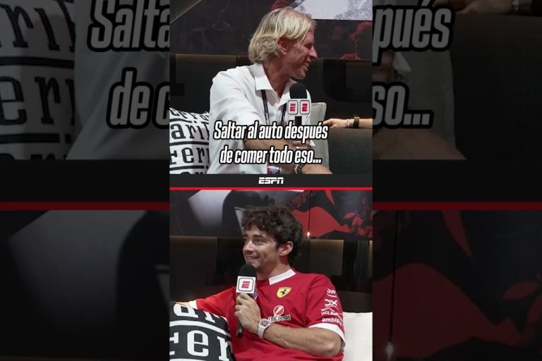 Video: ¡LECCIONES DE GASTRONOMÍA CON CHARLES LECLERC! #Shorts
