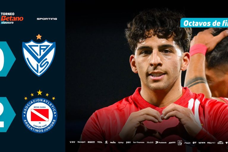 Video: VÉLEZ 0 – 2 ARGENTINOS | Resumen del partido | #TorneoBetano Clausura 2025