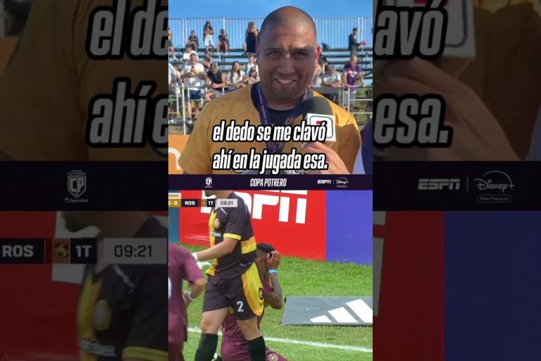Video: ¡EL ARQUERO DE LA COPA POTRERO REACCIONÓ A SU MEJOR ATAJADA! #Shorts
