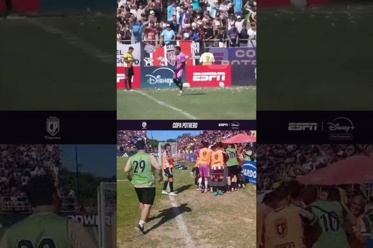 Video: ¡EL GUAYO ABRIÓ EL PARTIDO EN LA FINAL DE LA COPA POTRERO! #Shorts