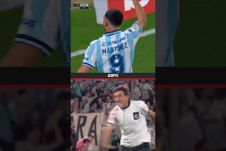 Video: ¡COSTAS SE VOLVIÓ LOCO CON EL 3-2 AGÓNICO DE RACING! #Shorts