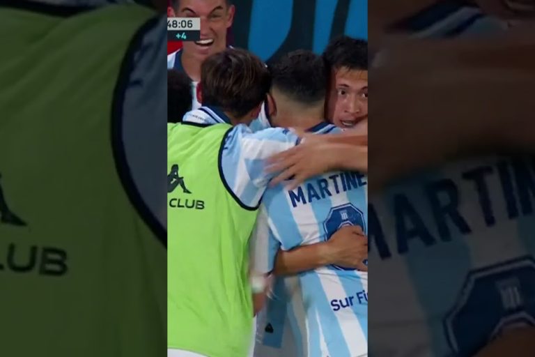 Video: ¡RACING LA EMPUJÓ CON EL ALMA Y LOGRÓ LA REMONTADA FRENTE A RIVER! #Shorts