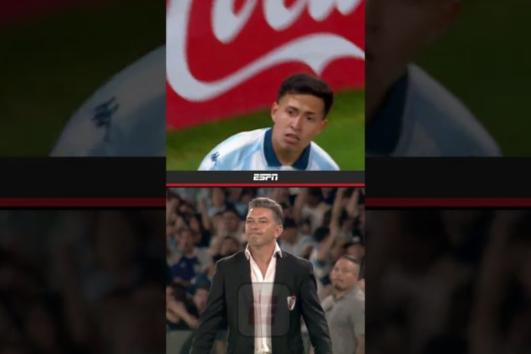 Video: LA BRONCA DE GALLARDO TRAS EL 2-2 PARCIAL DE RACING CONTRA RIVER | #Shorts