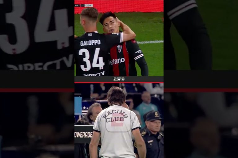 Video: LA REACCIÓN DE COSTAS A LOS DOS GOLES DE RIVER EN UNA RÁFAGA | #Shorts