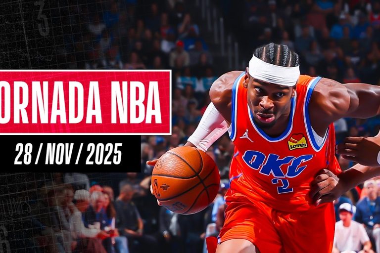 Video: ¡Noche BRILLANTE de Shai Gilgeous-Alexander! | Resultados Jornada NBA (28/nov/2025)