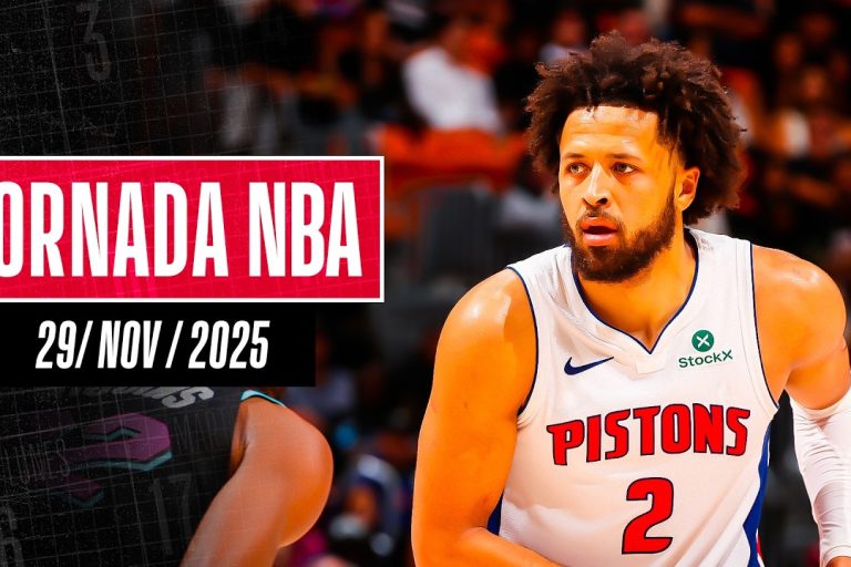 Video: ¡CADE CUNNINGHAM con 29 puntos! | Resultados Jornada NBA (29/nov/2025)
