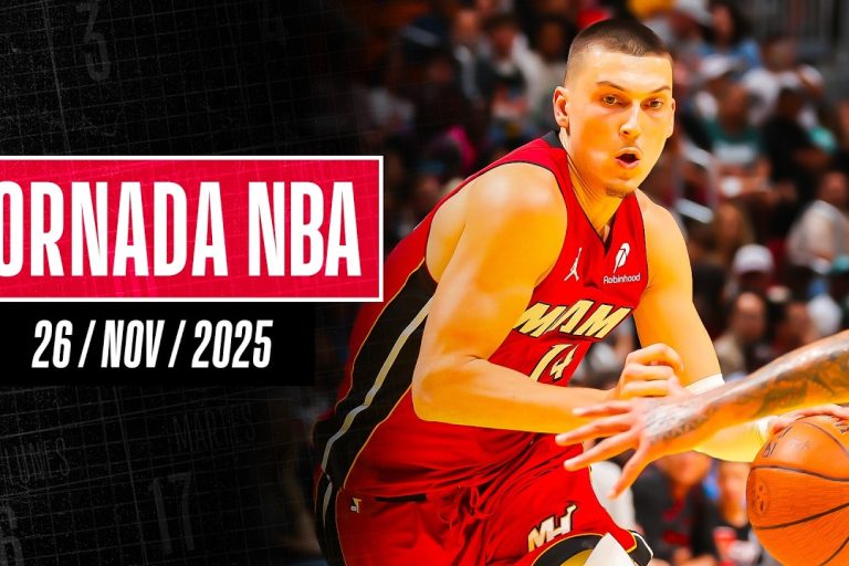 Video: ¡GRAN partido de Tyler Herro con 29 puntos! | Resultados Jornada NBA (26/nov/2025)