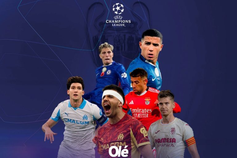 El uno a uno de los argentinos en la fecha 5 de la Champions League