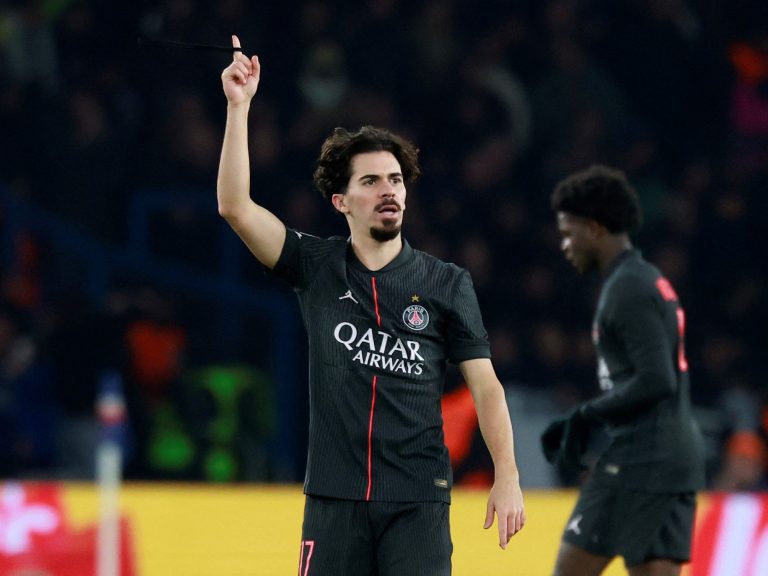 Partidazo en Francia: Vitinha hizo un hat trick y el PSG le ganó 5-3 al Tottenham de Cuti Romero