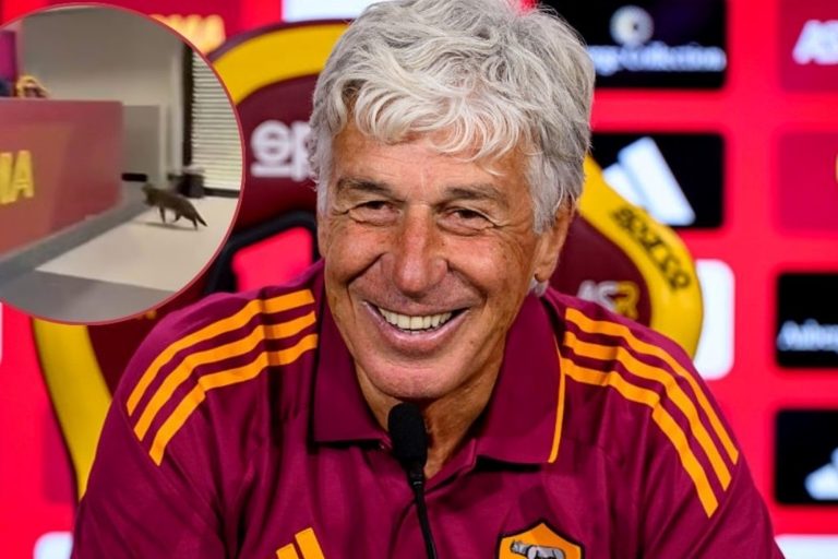 La Loba y el gato: el divertido momento que vivió Gasperini en la conferencia de prensa