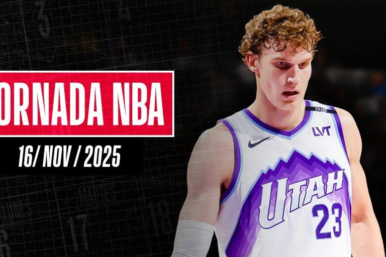 Video: ¡Tremendo DOMINIO de Lauri Markkanen con 47 puntos en Jornada NBA!