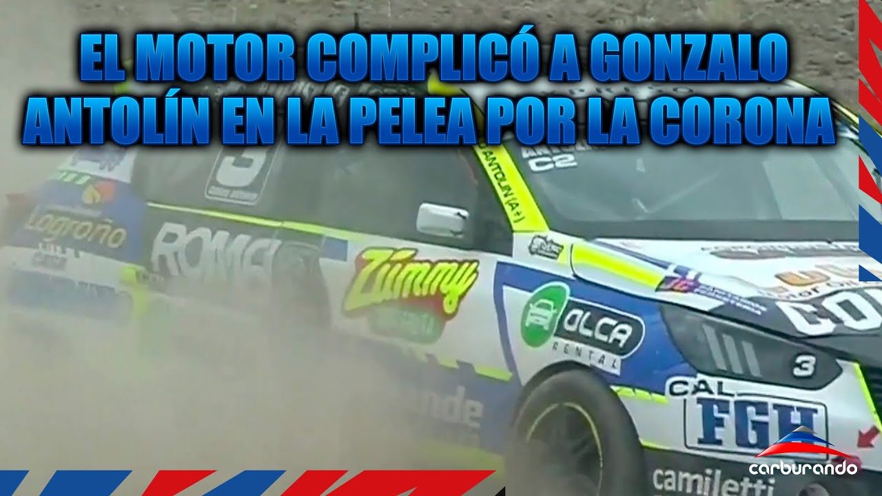Video: TN APAT | Gonzalo Antolín abandonó la final de la Clase 2 y perdió la chance de lograr el título