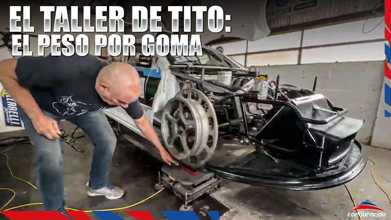 Video: EL TALLER DE TITO | El peso por goma de un Top Race