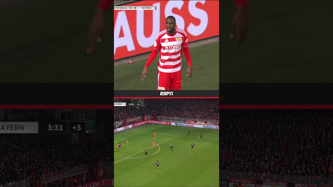 Video: ¡PARA EL OTRO LADO! Insólito gol en contra de Leite ante Bayern Munich en la DFB Pokal | #Shorts