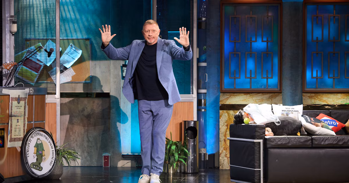 Un kilómetro separa la cima de Wimbledon de las rejas del extenista alemán Boris Becker en ‘La Revuelta’